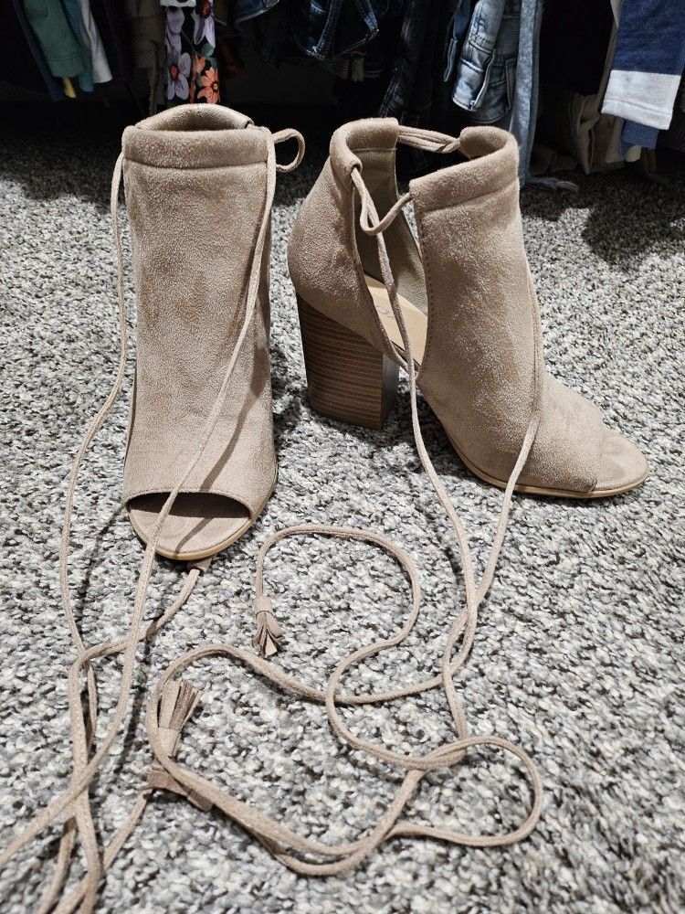 Block Heels Women's Boots