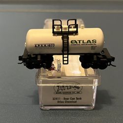 Atlas N Scale Beer Can Tank - Atlas Chemical