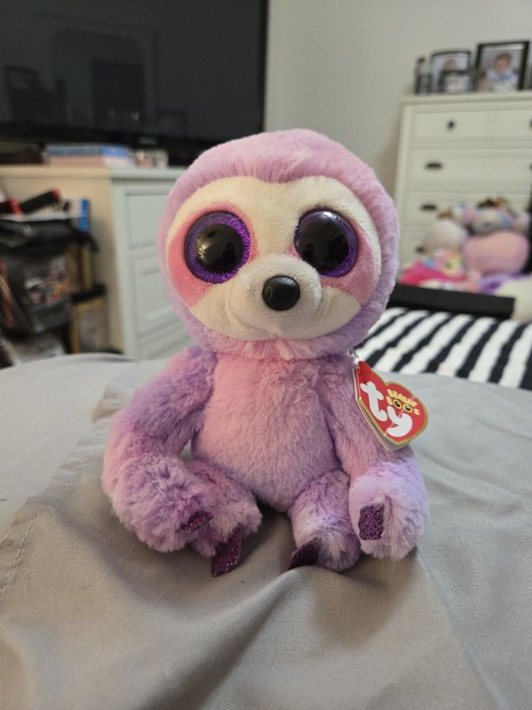 New. Ty. Beanie Boos. Dreamy The Sloth.