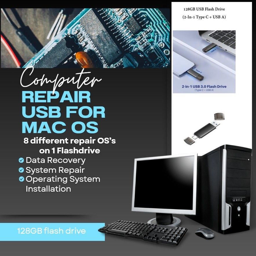 Mac OS Flashdrive 8 Operating Systems On 1 Flashdrive