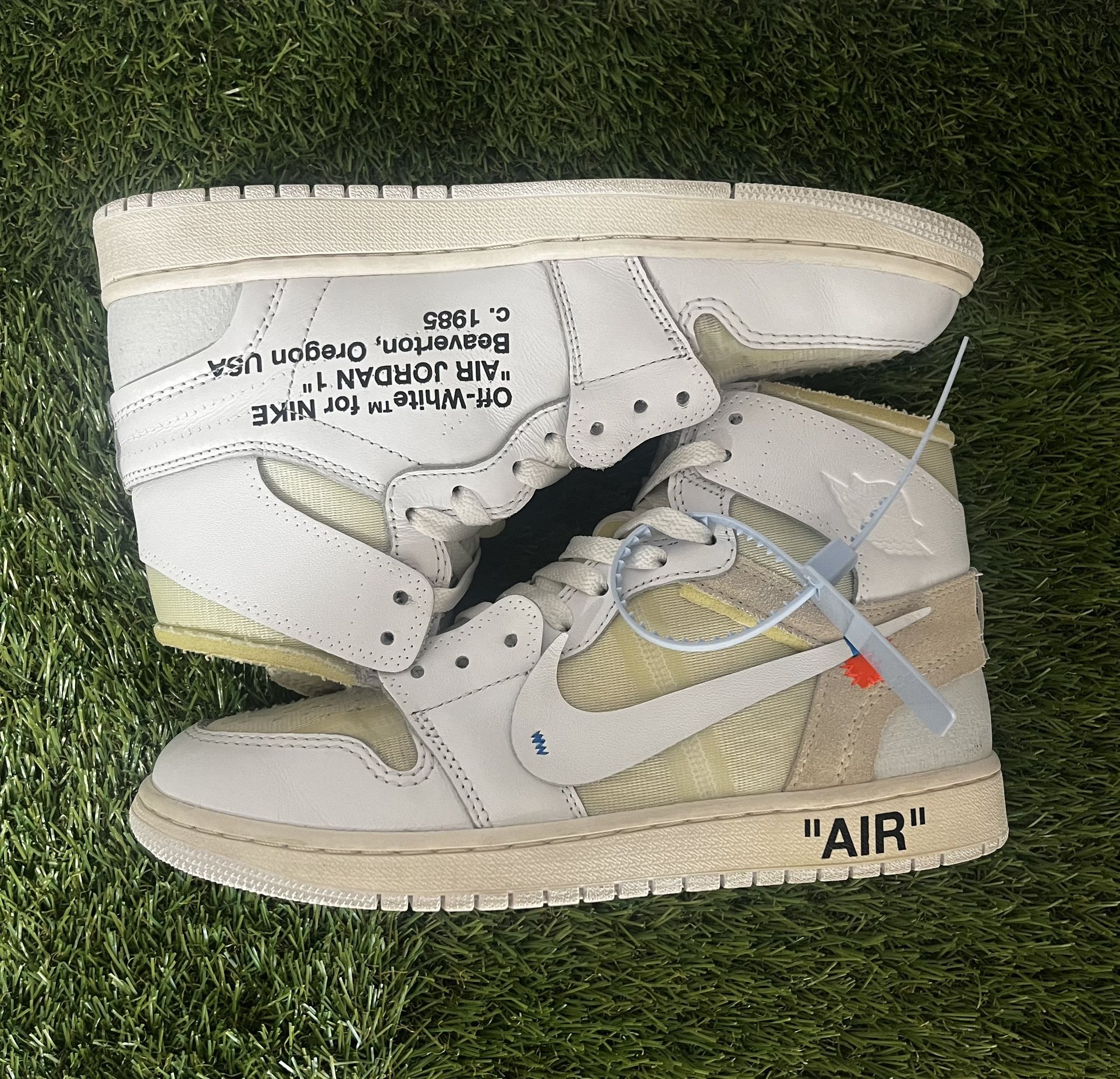 Jordan 1 Off White Euros Size 8.5