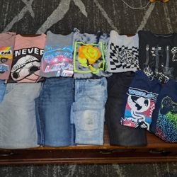 HUGE LOT BOYS CLOTHES  & SHOES  7/8, 8/10