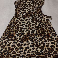Cheetah Print Dress