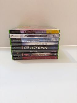 Original Xbox Game Lot – 8 Games Bundle