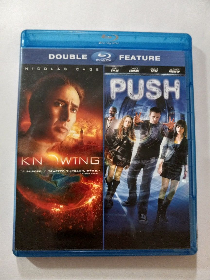 Knowing / Push Double Feature Blu Ray