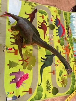 Large Long Neck Dinosaur Toy 28 inches
