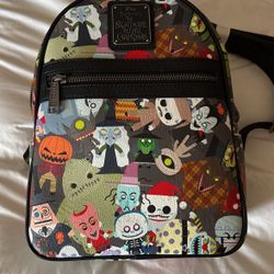 Loungefly nightmare before Christmas bag and wallet