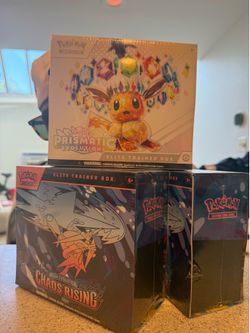 Pokemon ETB - Prismatic & Chaos Rising