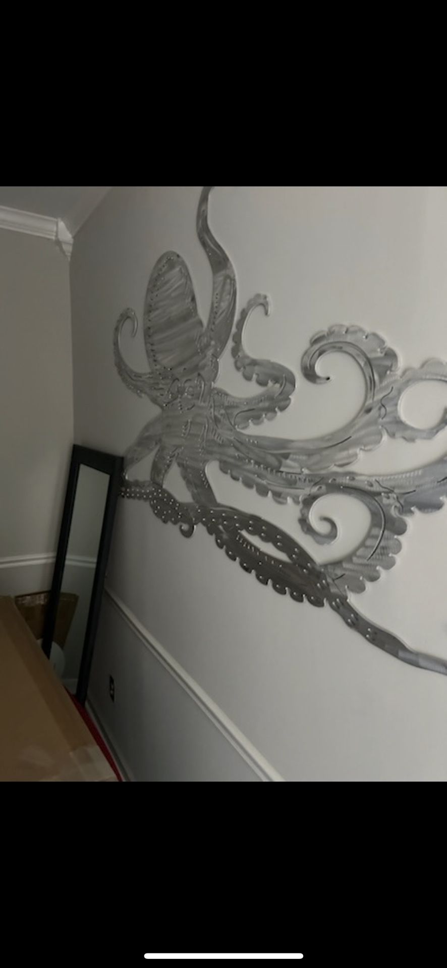 Large copper octopus