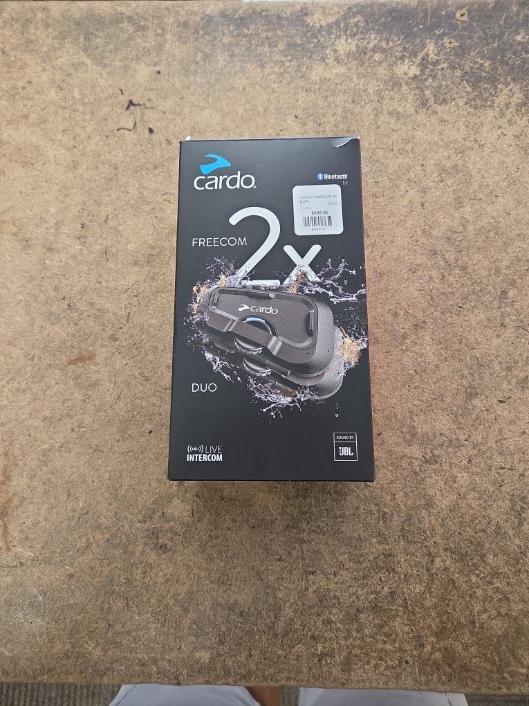Cardo Freecom 2x Duo Bluetooth Motorcycle Headset