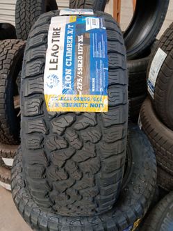 New set of tires lion xt 275 55 20