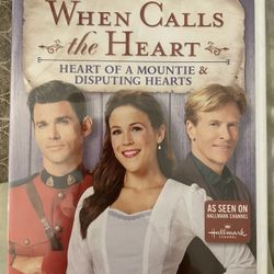 Hallmark’s WHEN CALLS THE HEART DOUBLE FEATURE (DVD) NEW 