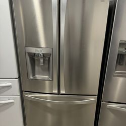 Kenmore stainless steel refrigerator No ice‼️ / DELIVERY AVAILABLE 