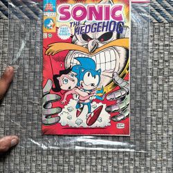 Sonic Hedgehog Number 1 Of Only 33 Good Shape