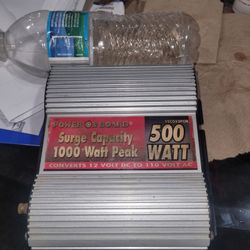 Inverter/converter 12v to 110v,500watt