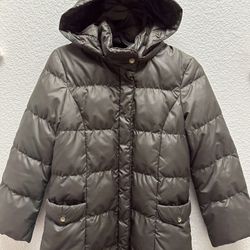 Girl’s Hooded Down Jacket 