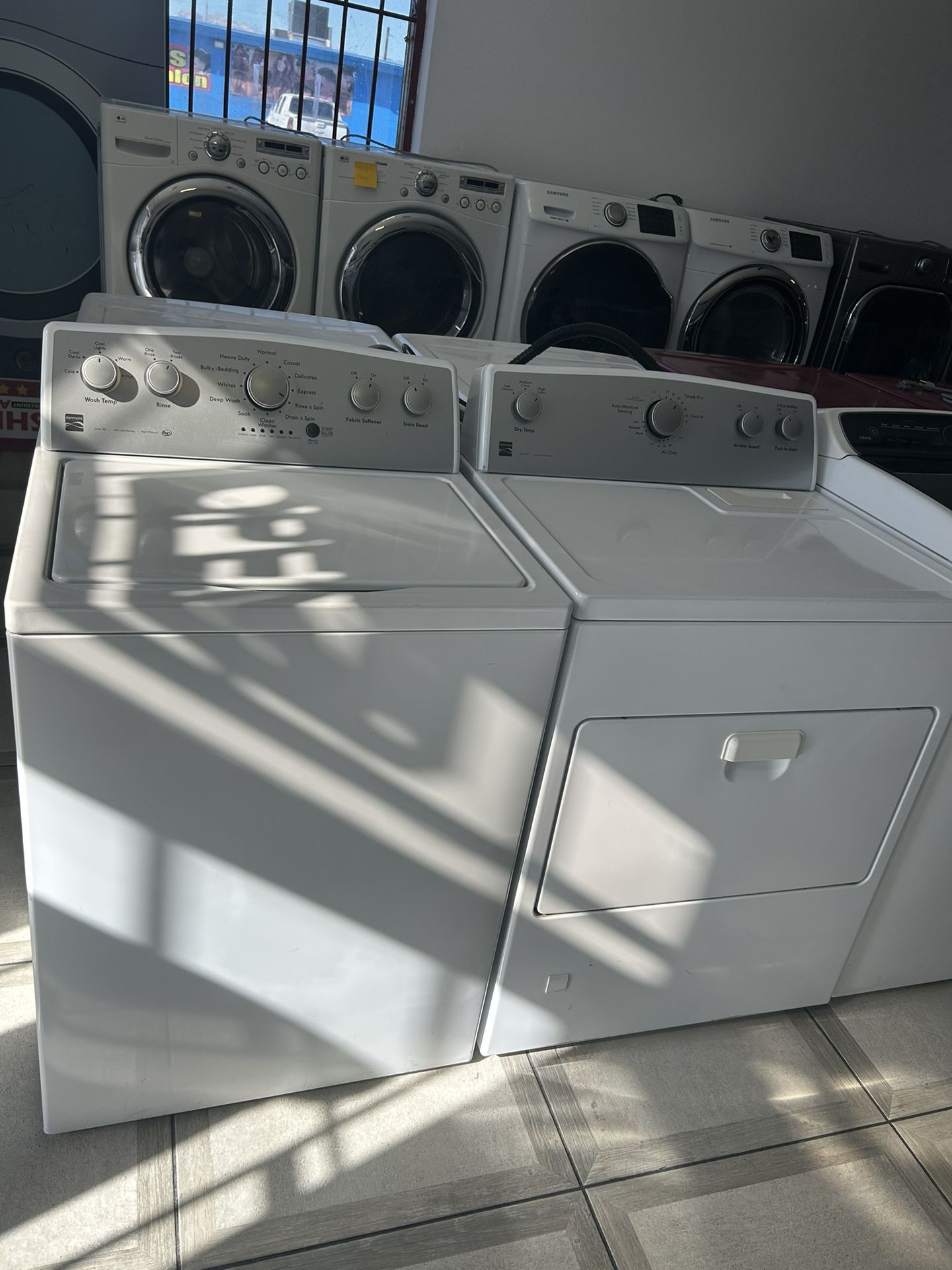 Kenmore Washer And Gas Dryer Set