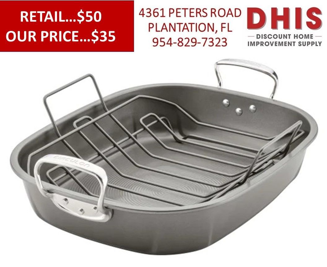 Circulon Nonstick Oval Roaster with Rack