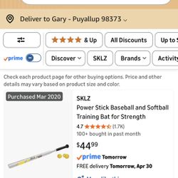 Sklz Quick Stick For Batting Speed + Balls