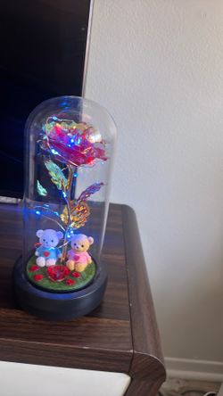Music box and a lamp