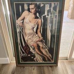 Delempicka Classic Custom Framed With Pewter/silver 