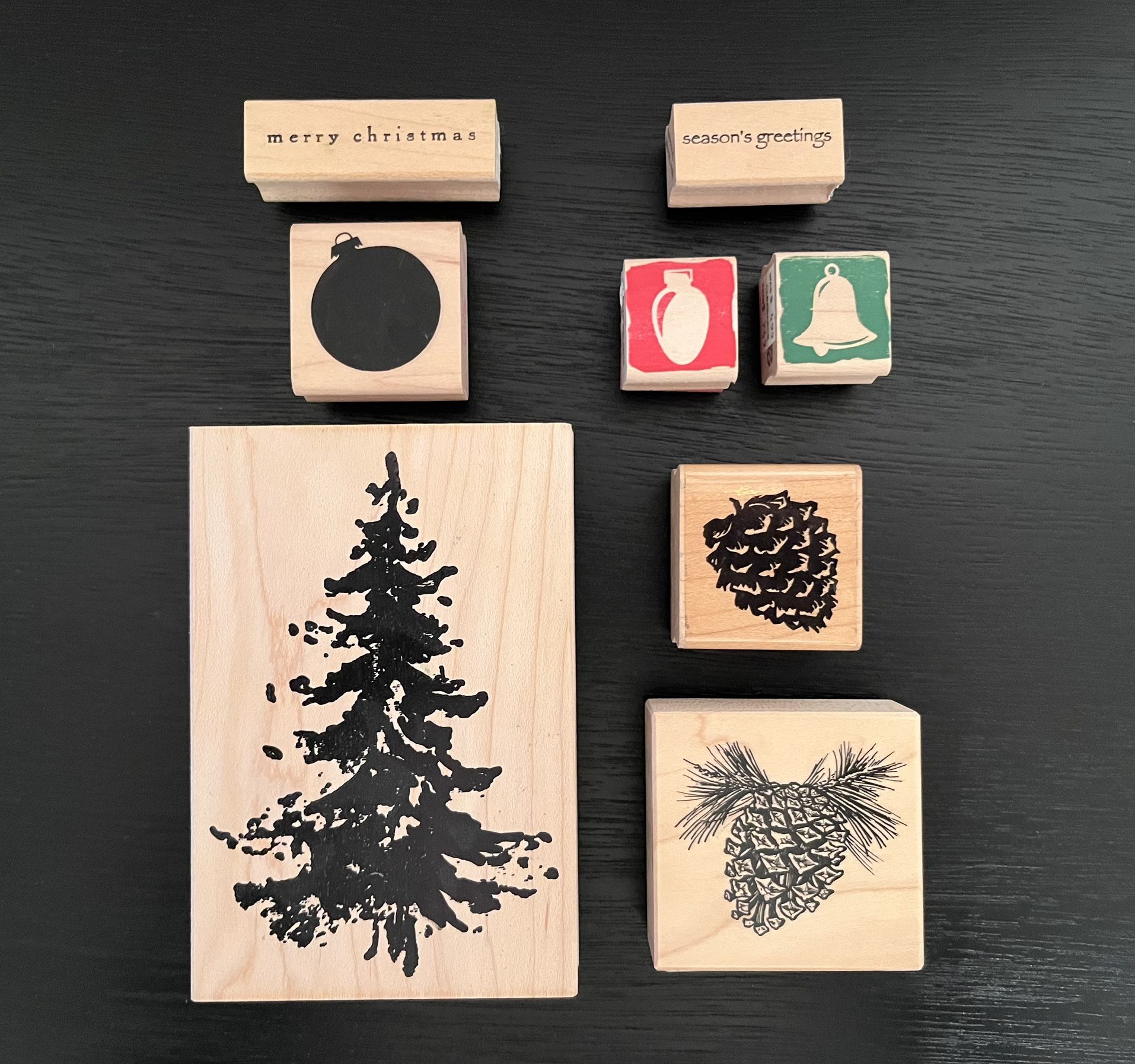 Christmas Rubber Stamps