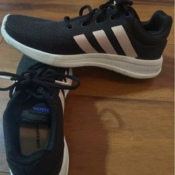 Women’s Adidas Pink & Black Sneakers Size 7 