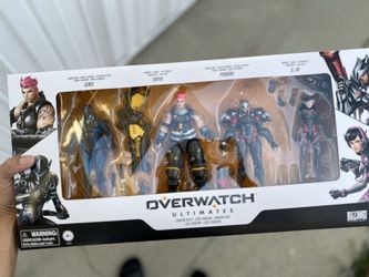 Overwatch Ultimates Series 4 Carbon Pharah Genji Zarya Dva