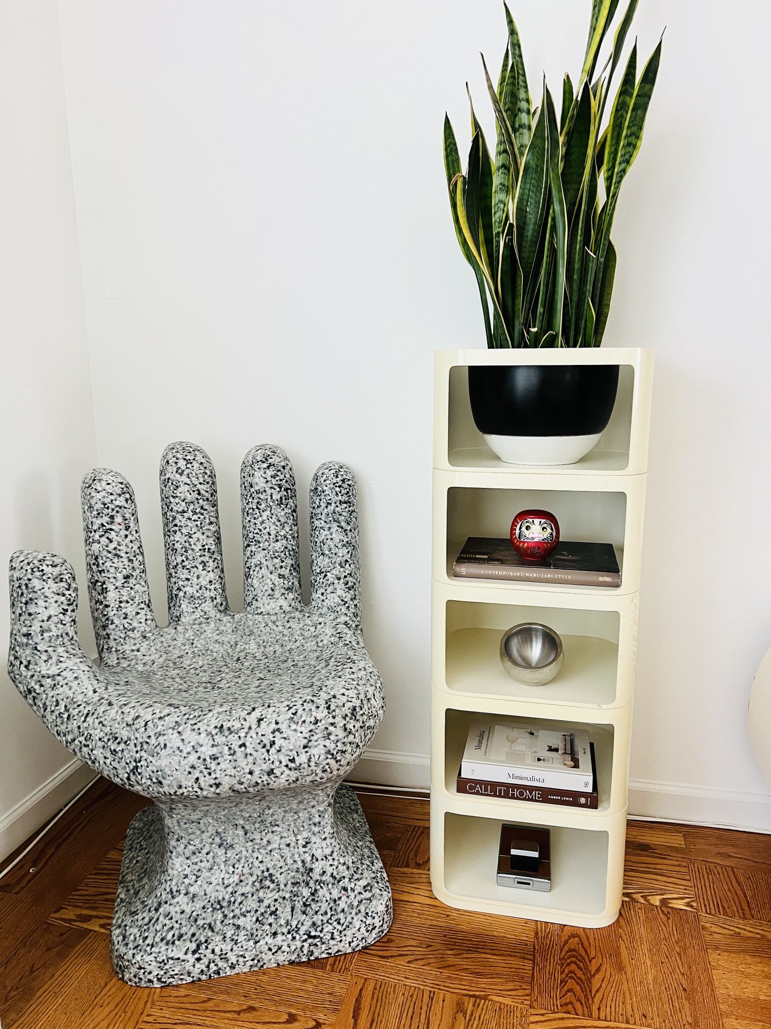 RaRe Vintage 1970s Original Kartell Componibili square storage unit by Anna Castelli Spain