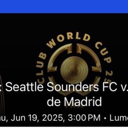 M19: Seattle Sounders FC V Atletico de Madrid 