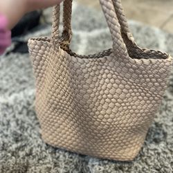 Brown Woven Purse