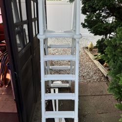 Plastic Pool Ladder Heavy Duty
