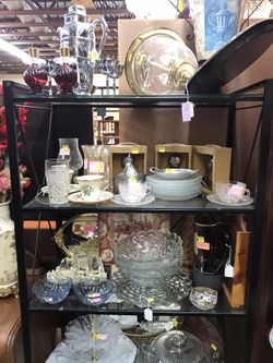 Vintage glassware 50% off