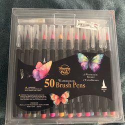 Water colors opened but never used
