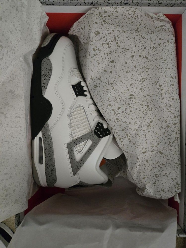 Jordan 4 Cement Sz 10 Brand New