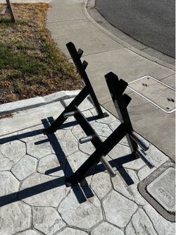 Free Curl bar rack