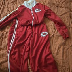 kansas city track suit. 