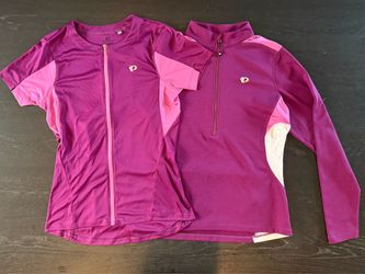 2 like-new Pearl Izumi bike jerseys