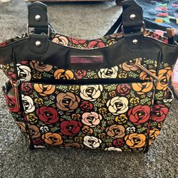EUC Petunia Pickle Bottom Diaper Bag