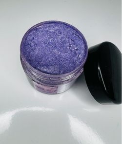 Purple Shimmer Loose Pigment Powder Jar