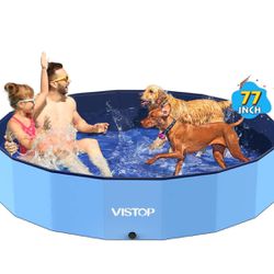 Vistop 77 Inch Foldable Bath Pool - Brand New