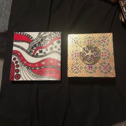 Tarte and Smashbox eyeshadow palettes 
