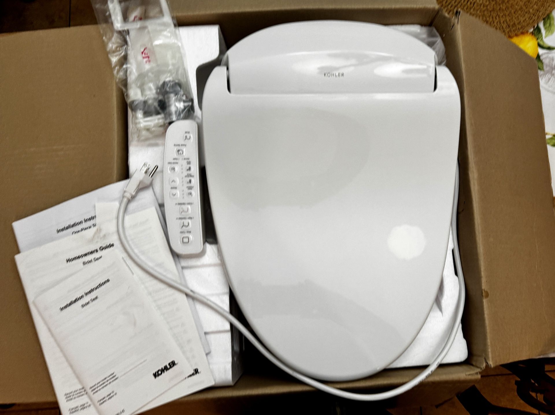 Kohler PureWash® E580 Elongated bidet toilet