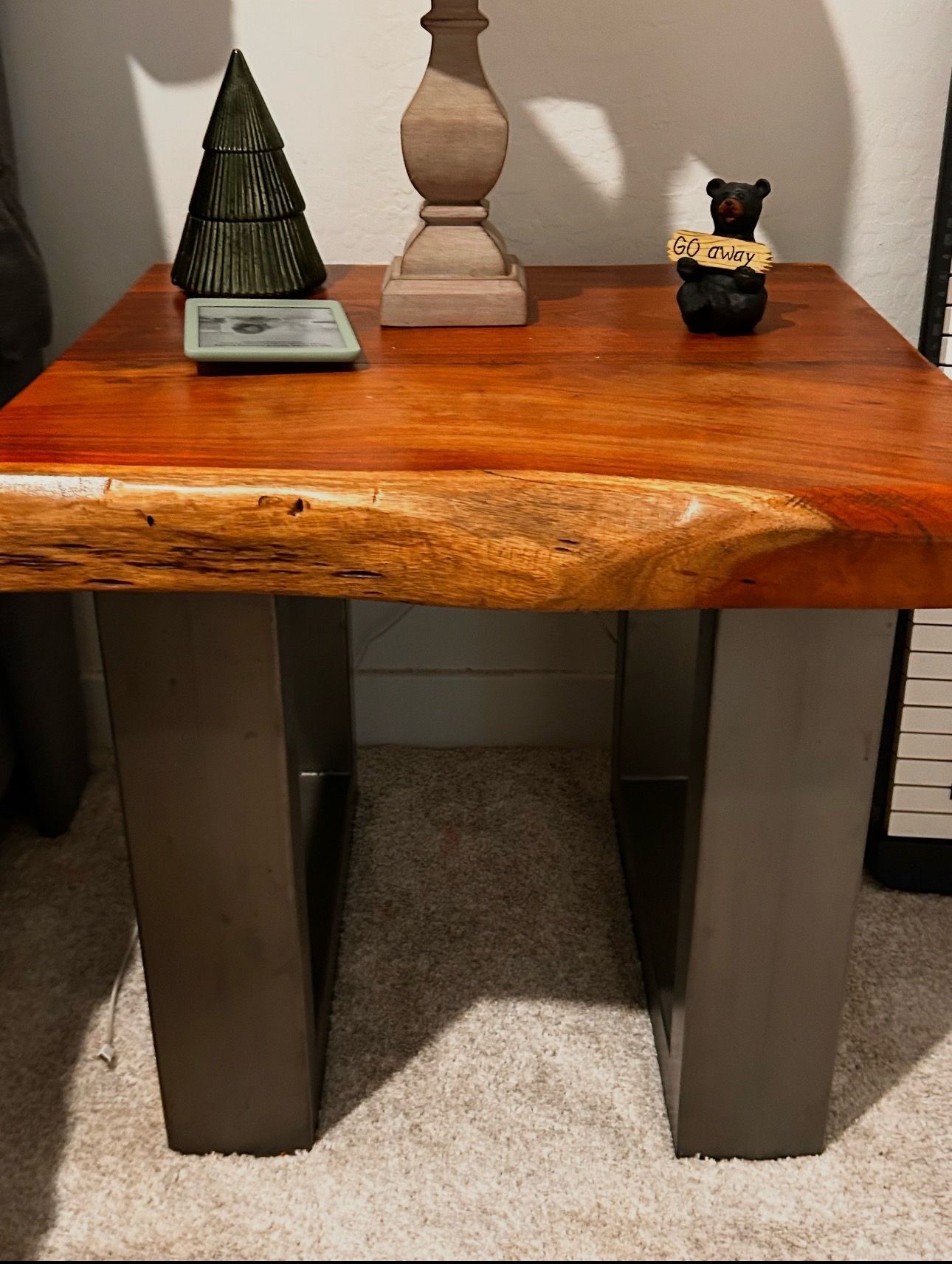 Too heavy duty, coffee tables real wood
