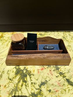 Handmade Bedside Valet Tray