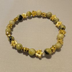 6mm African Jasper Stretchable Bracelet