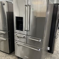 Kitchen Aid 5 Door In Stainless Steel With Platinum Interior 