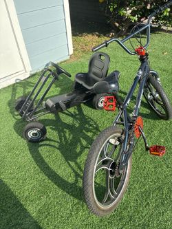 bmx bike/ pedal trike