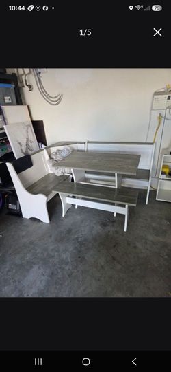 Corner Nook Dining Set Linon Celina