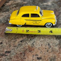 1950 Chevrolet Taxi Cab Die  Cast Car